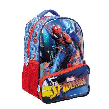 Mochila Wabro 2024 Spiderman 17" De Espalda Art.38231